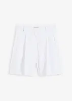 Shorts i lett linmiks