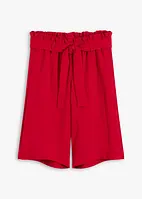 Pull on-bermudashorts i lett viskosemiks