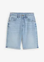 Denimshorts med stretch, Loose Fit