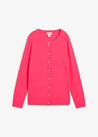 Cardigan med rund hals