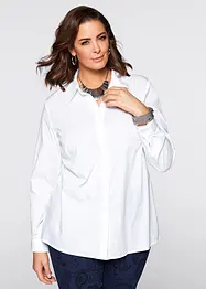 Lang stretchbluse, bonprix