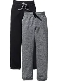Joggebukse i 100% bomull (2-pack), bonprix