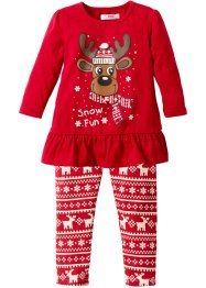Julete topp + leggings til jente (2-delt sett), bpc bonprix collection