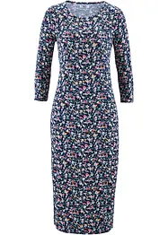 Trikotkjole med 3/4-lange ermer, bonprix