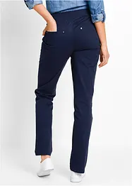 Straight-jeans, Mid Waist, ribbet linning, bonprix