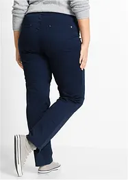 Straight-jeans, Mid Waist, ribbet linning, bonprix