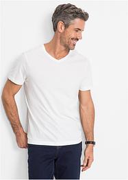 T-shirt med V-hals (3-pack), bpc bonprix collection