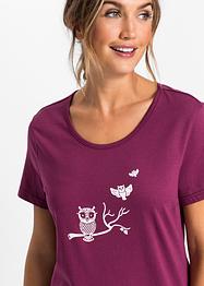 Capri pyjamas med korte ermer, bpc bonprix collection