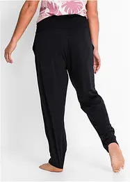 Loungewear haremsbukse med viskose, bonprix