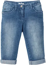 Capri-jeans med oppbrett til barn, bonprix