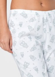 Capri pyjamas med korte ermer, bpc bonprix collection