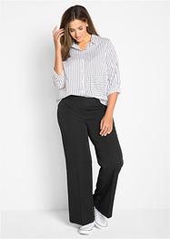 Stretchbukse med komfortlinning, Flared, bpc bonprix collection