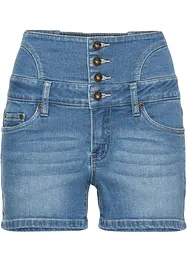 Jeans-shorts med høyt liv, bonprix