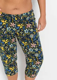 Capri pyjamas med korte ermer, bonprix