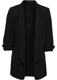 Lang blazer med draperte ermer, bonprix