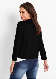Kort cardigan med viskose, bonprix