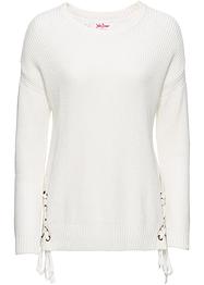 Bomullsgenser med snøring, oversized, John Baner JEANSWEAR