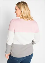 Genser med colorblocking, bonprix