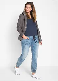 Mammajeans med Denimjogger-look, Straight Leg, bonprix