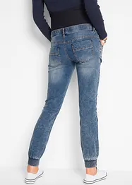 Mammajeans med Denimjogger-look, Straight Leg, bonprix