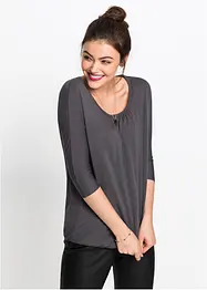 Oversized topp av viskosemiks, bonprix