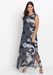 Lang chiffonkjole, bonprix