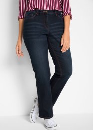 Straight-jeans, Mid Waist, bomull, bpc bonprix collection