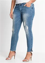 Stretchjeans med glidelås, bonprix