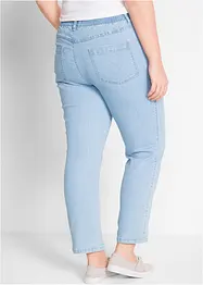 Straight-jeans, Mid Waist, komfortlinning, (2 pack), bonprix