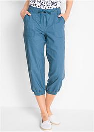 78 Bukser til dame faste lave priser hos bonprix.no Bukse med stretch, 78 lengde, Loose Fit sort bpc bonprix