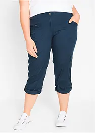 Cargo-bukse med stretch - 3/4 lang, bonprix