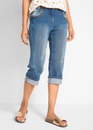 Slim Fit-jeans, Mid Waist, bomull, bpc bonprix collection