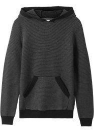 Strikket genser med hette, bpc bonprix collection