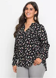 Bluse med V-hals, bonprix