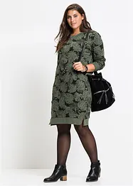 Sweatshirtkjole med print, bonprix