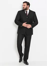 Dress (4-delt sett): blazer, bukse, vest, slips, Regular Fit, bonprix