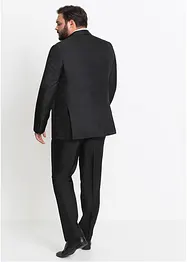 Dress (4-delt sett): blazer, bukse, vest, slips, Regular Fit, bonprix