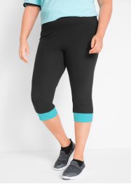 Capri-leggings med kanter i kontrastfarge, bpc bonprix collection
