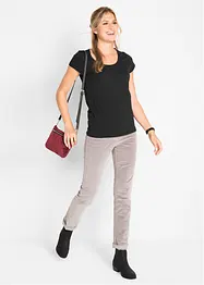 Stretch-topp, kort arm, bonprix