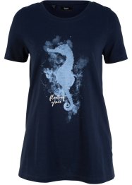 Bomulls-T-shirt med sjøhest-trykk, bpc bonprix collection