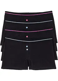 Boxer for dame (4-pack), bonprix