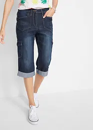 Cargo-jeans, Mid Waist, stretch, bonprix