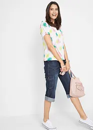 Cargo-jeans, Mid Waist, stretch, bonprix