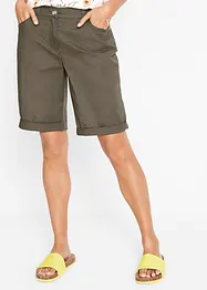 Papertouch-bermudashorts i bomull med komfortlinning, bonprix