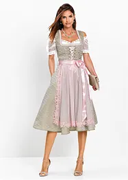 Dirndl-bluse med carmen-ermer i blonde, bonprix