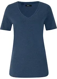 T-shirt med dyp V-hals, bonprix