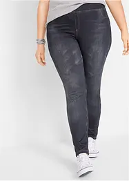 Leggings i jeansoptikk, bonprix