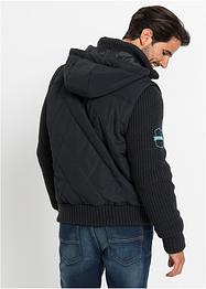 Jakke med strikket arm, John Baner JEANSWEAR