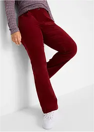 Stretch-cordbukse, Bootcut, bonprix