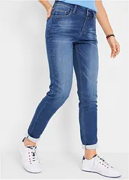 Termojeans med myk innside, Boyfriend, bonprix